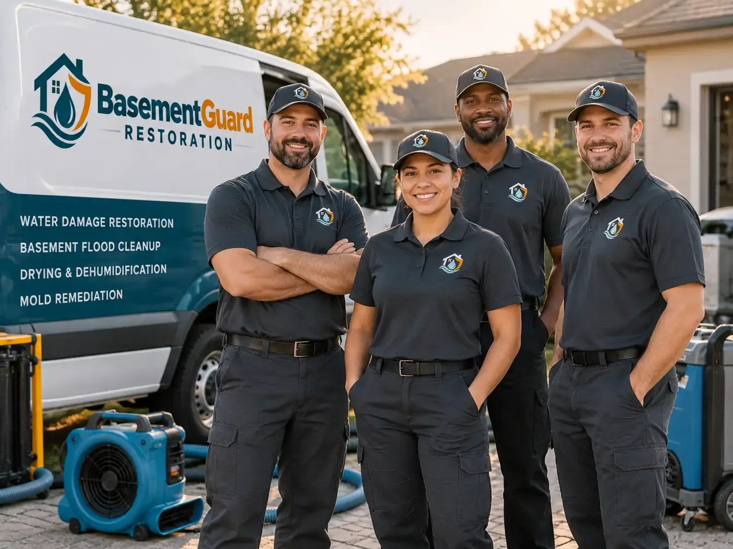 Basement Water Damage Restoration company in Boon, MI